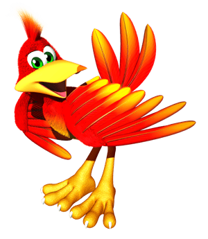 This is the Avatar Image for the Kazooie (Banjo Kazooie) AI Voice and Text to Speech Generator